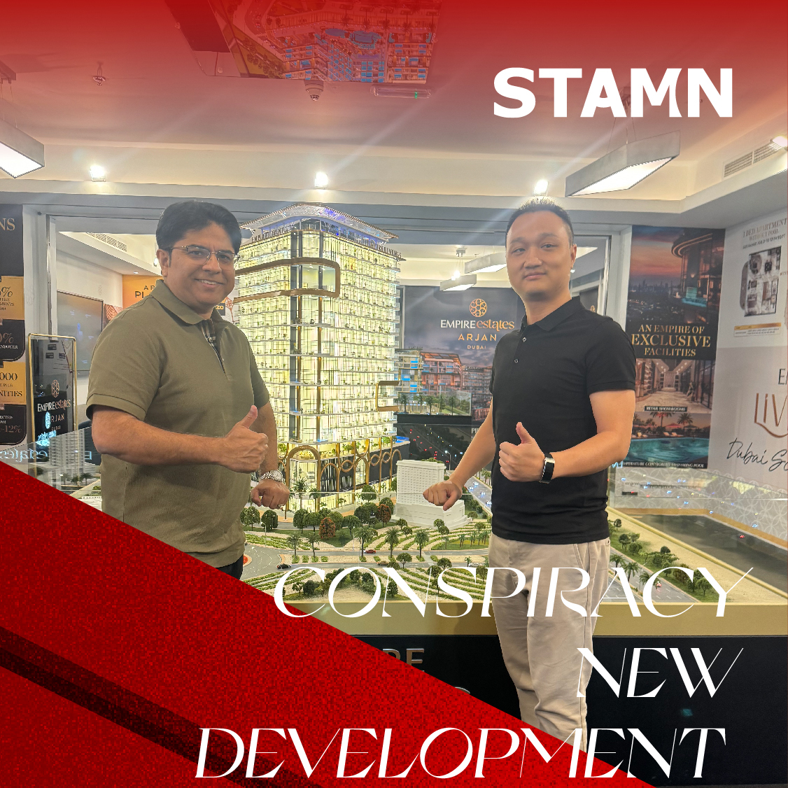 The CEOs of two major developers, STAMN&Empire Developments, join forces to seek new development