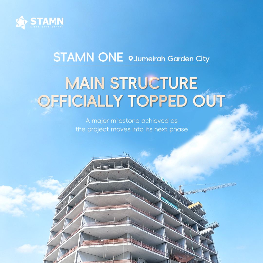 STAMN ONE has officially topped out